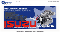 Desktop Screenshot of enginesplus.co.uk