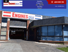 Tablet Screenshot of enginesplus.com.au